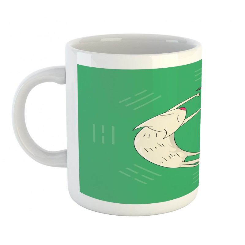 Sleeping Cats Trigrams Mug