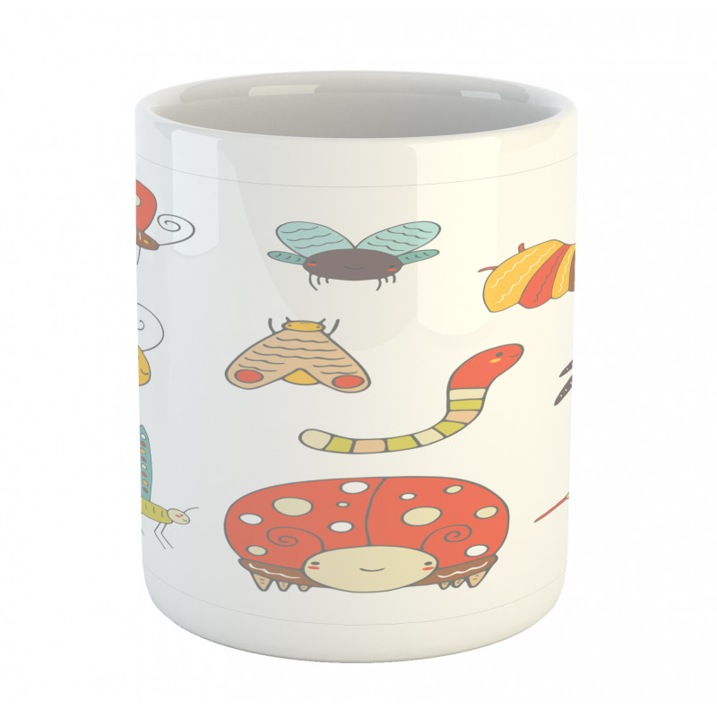 Nursery Doodle Bugs Mug