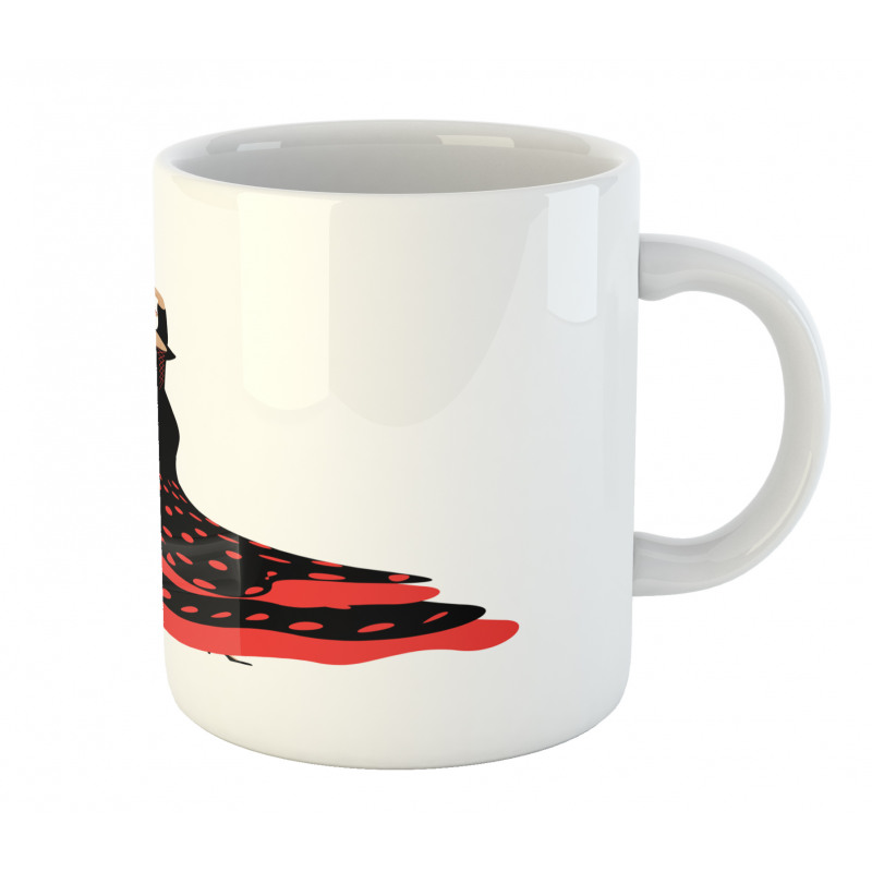 Flamenco Woman Folkloric Mug