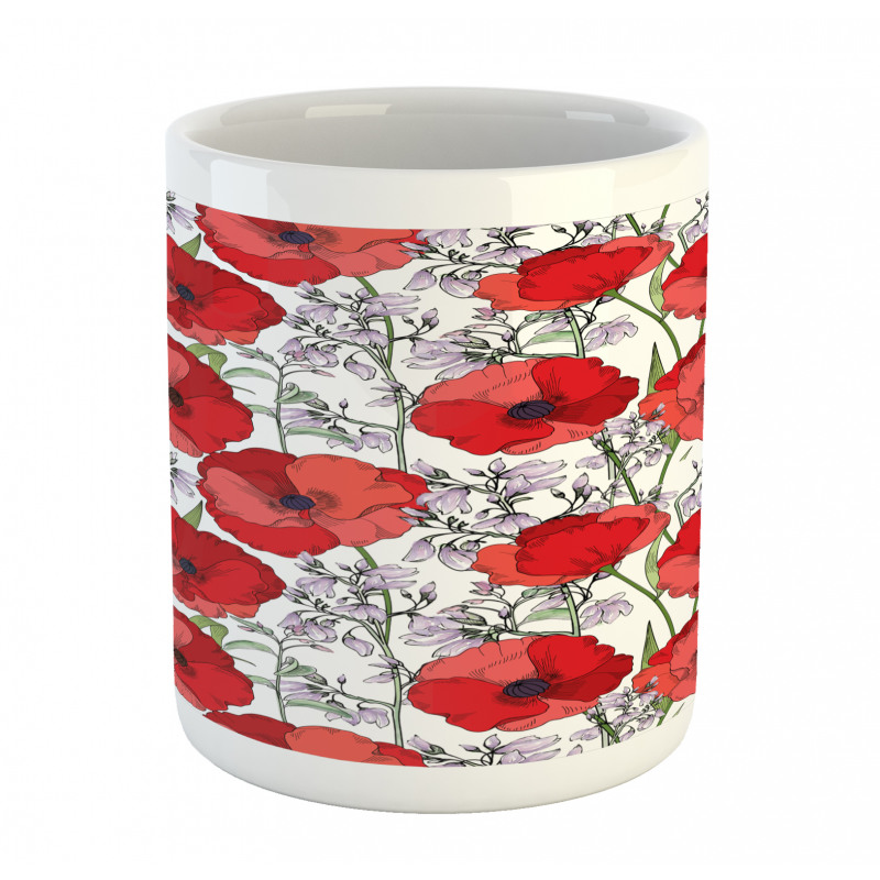 Rural Garden in Blossom Mug