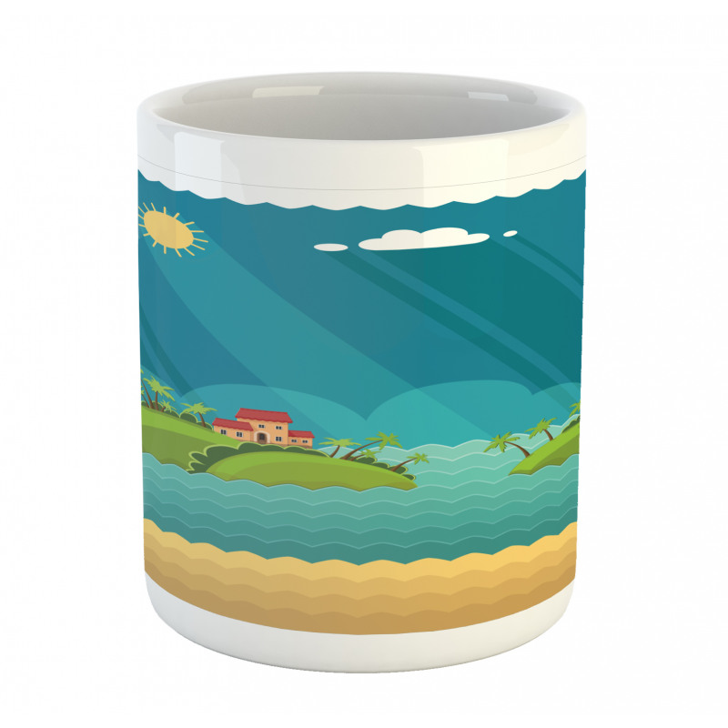 Tropical Islands Ocean Mug