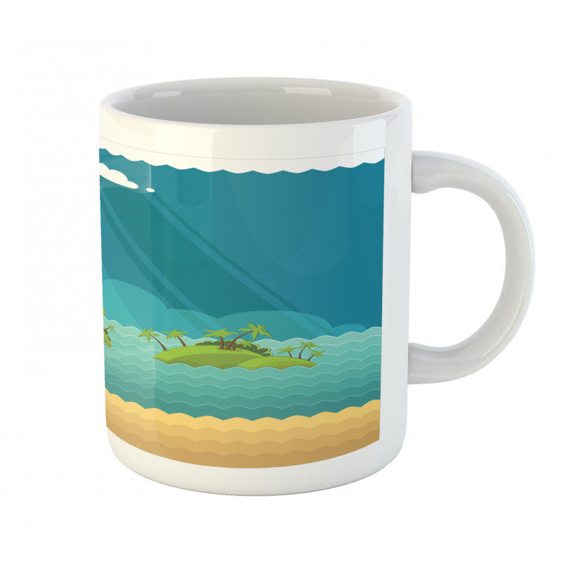 Tropical Islands Ocean Mug