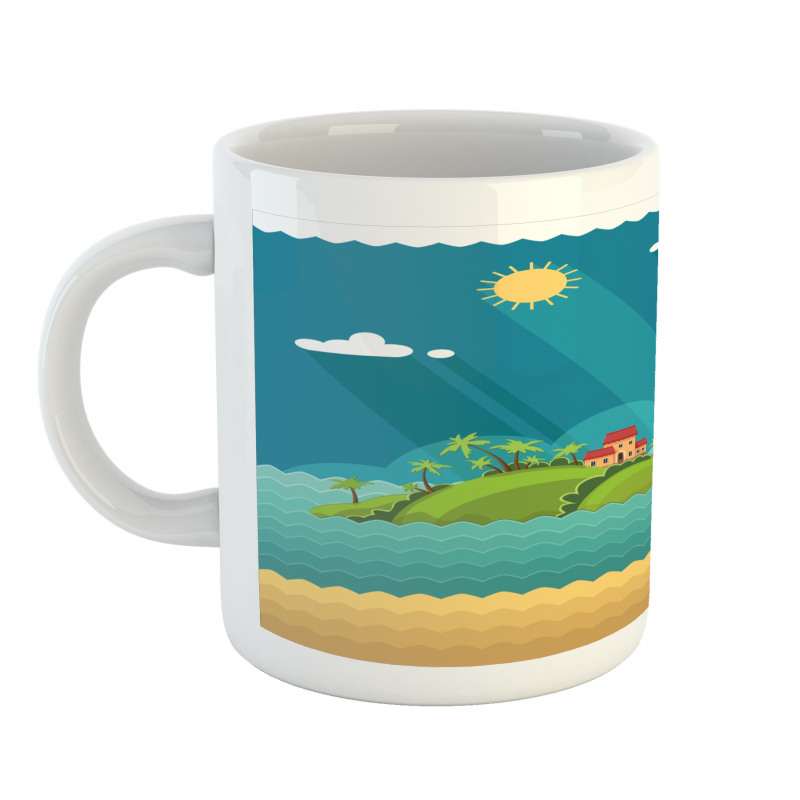 Tropical Islands Ocean Mug