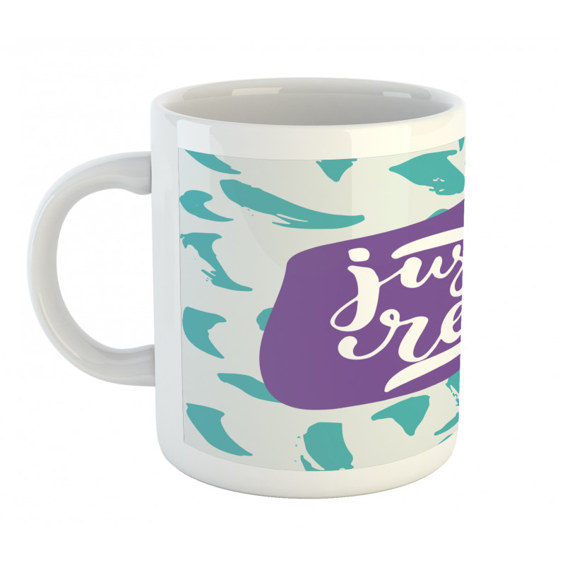 Calligraphic Message Mug