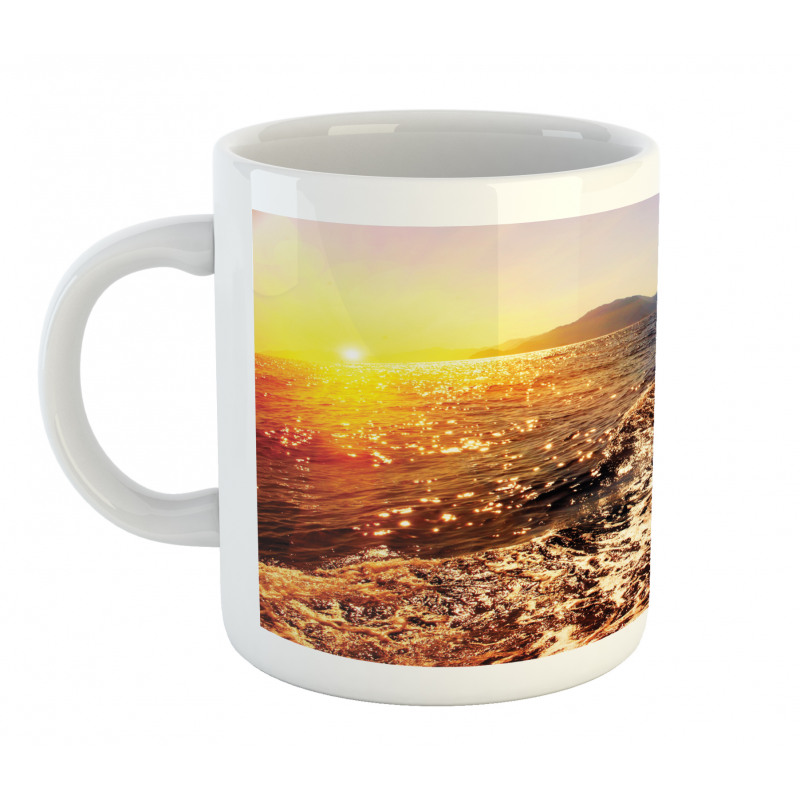 Mountains Lakeside Composition Mug