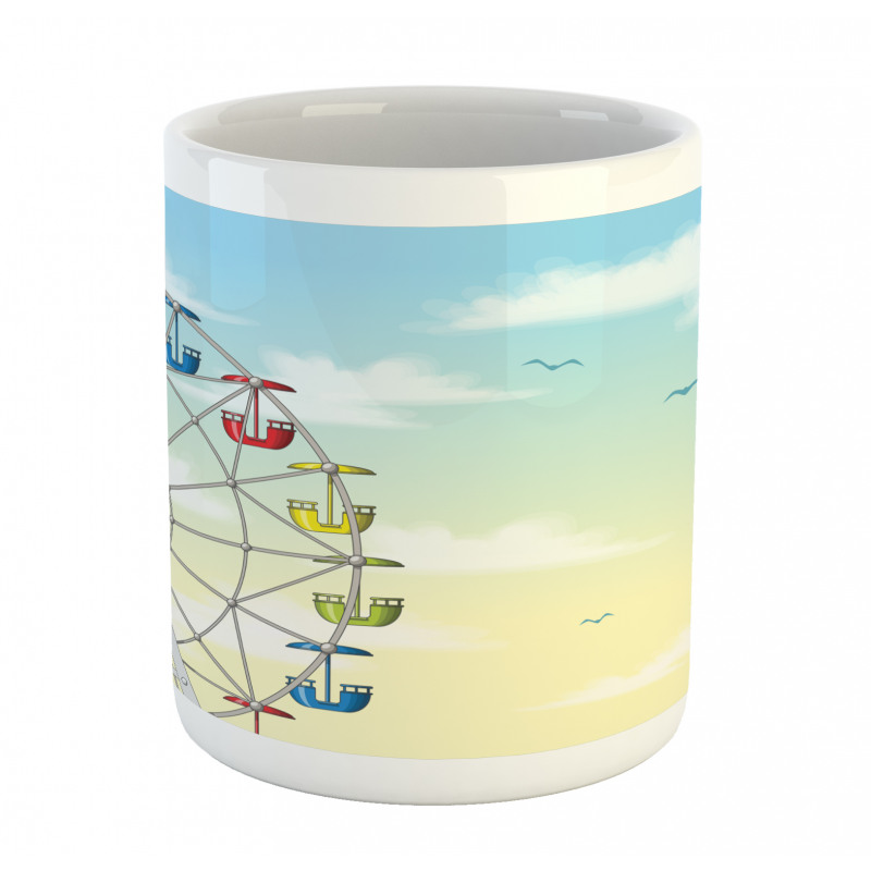 Colorful Cars Sky Mug