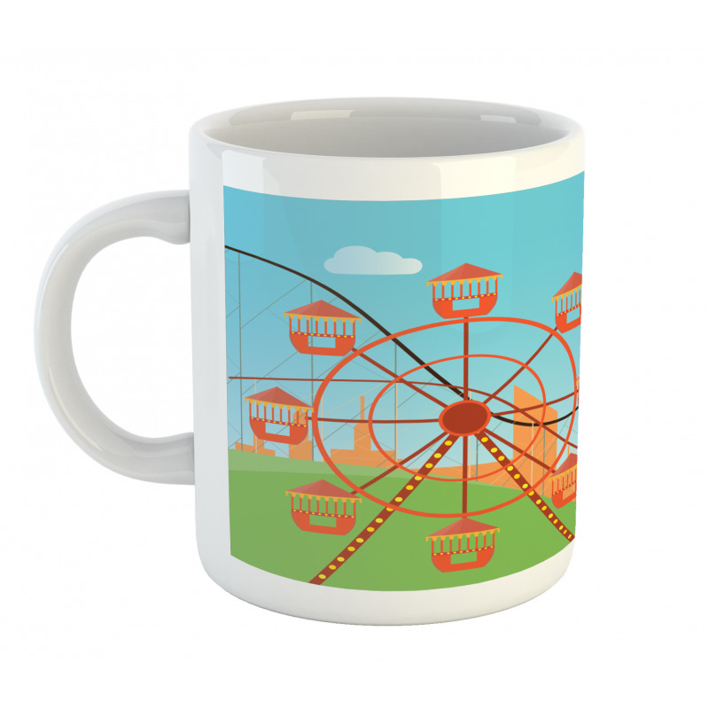 Flat Art Colorful Mug