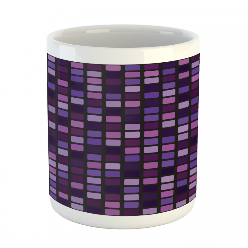 Beveled Square Mosaic Tile Mug