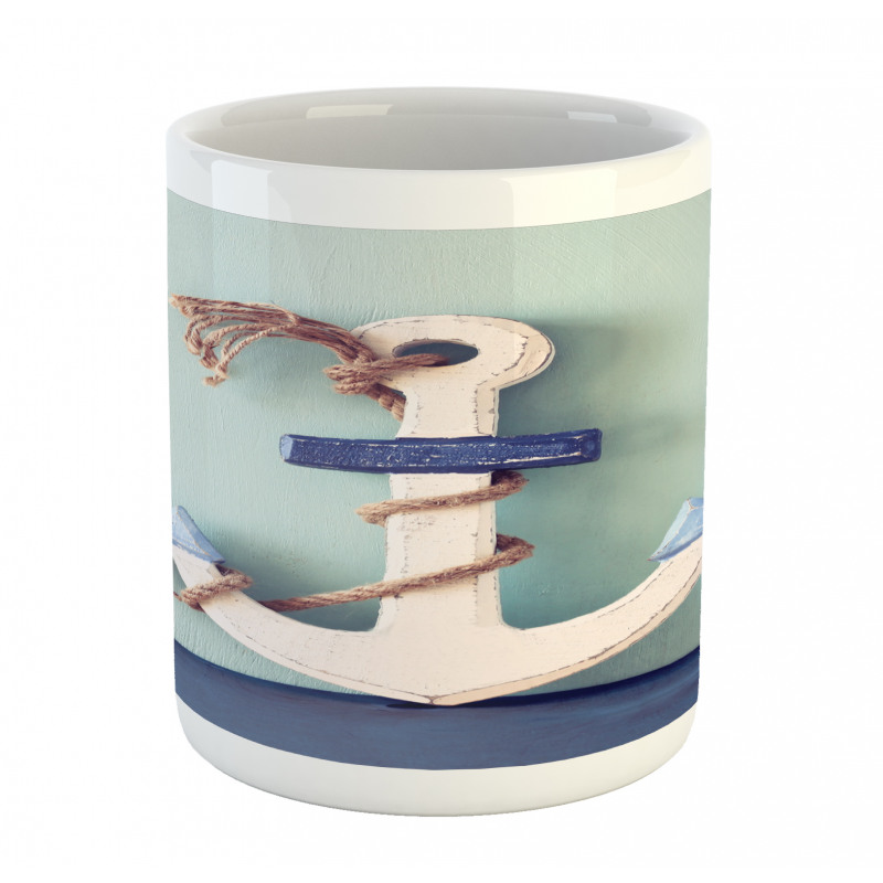 Anchor and Rope Motif Mug