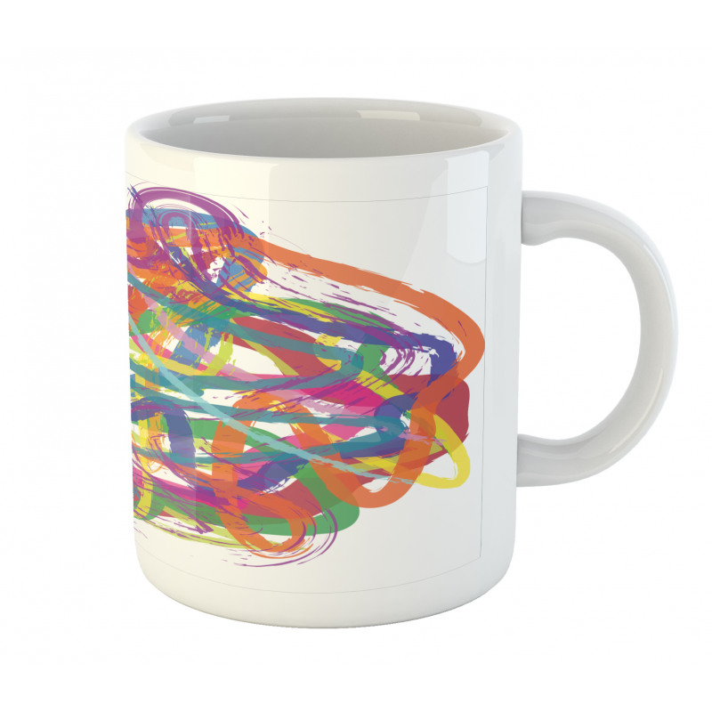 Abstract Art Dancer Mug