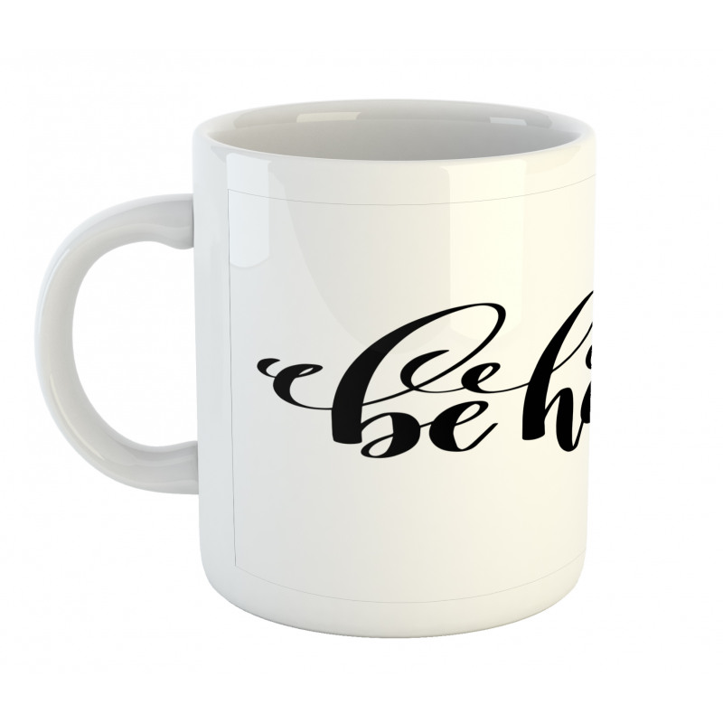 Words in Art Form Mug