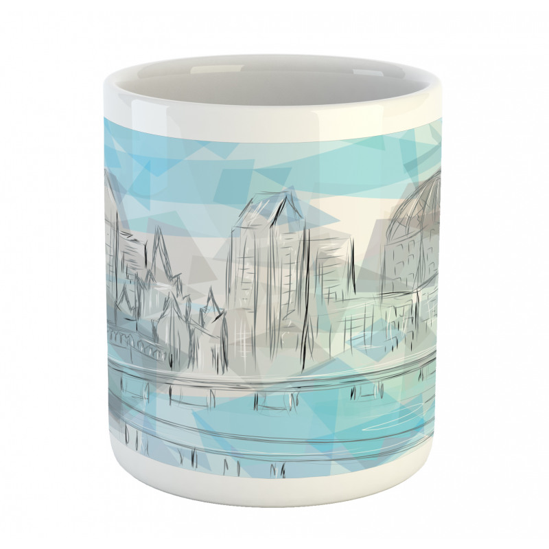 Abstract City Silhouette Mug