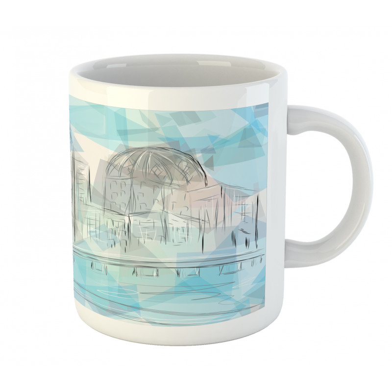 Abstract City Silhouette Mug