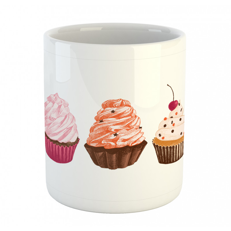 Cakes with Frosting Topping Mug