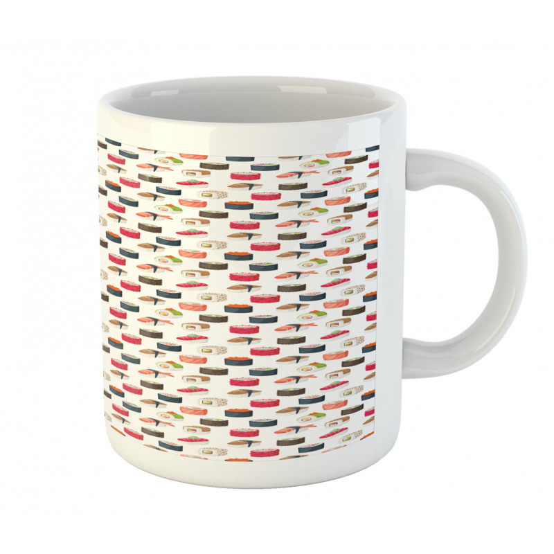 Various Yummy Graphic Rolls Mug