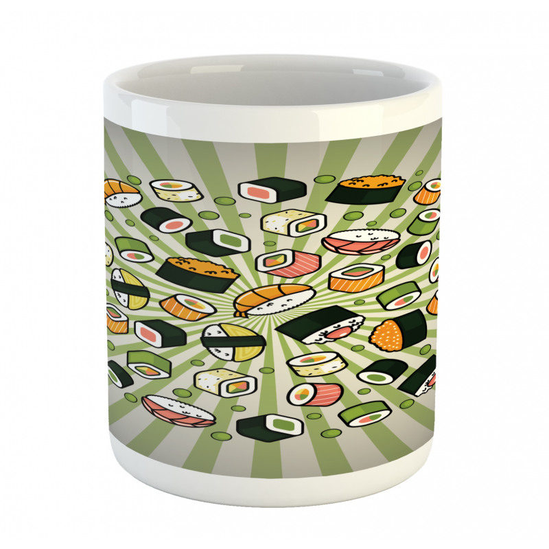 Manga Style Japanese Food Mug