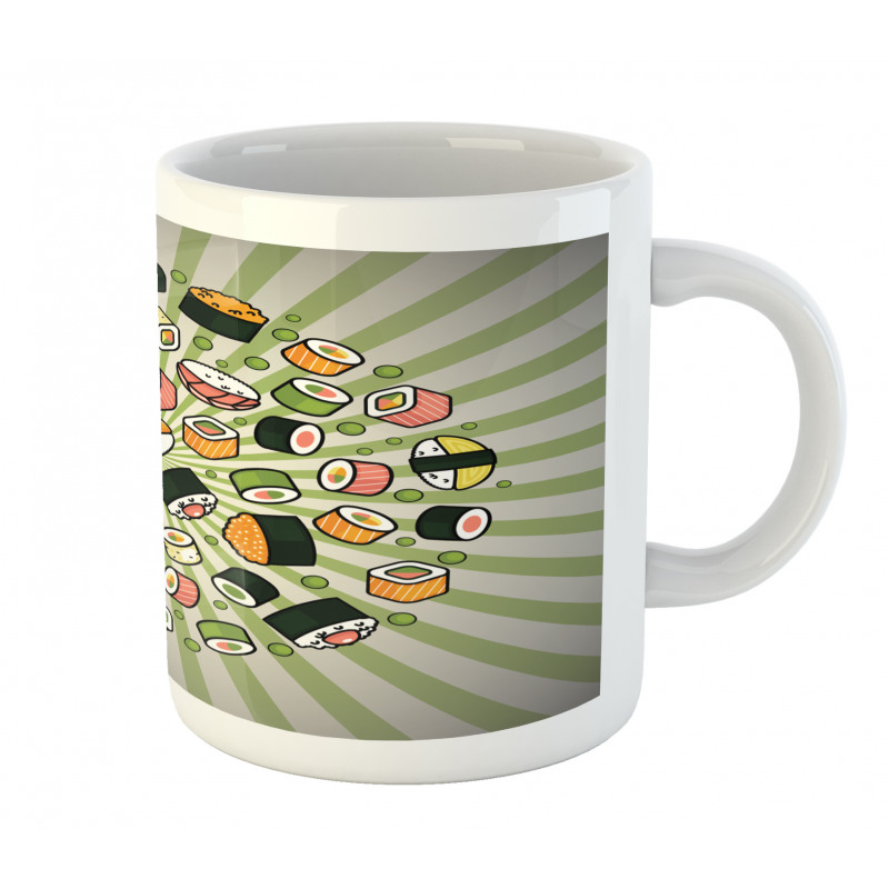 Manga Style Japanese Food Mug