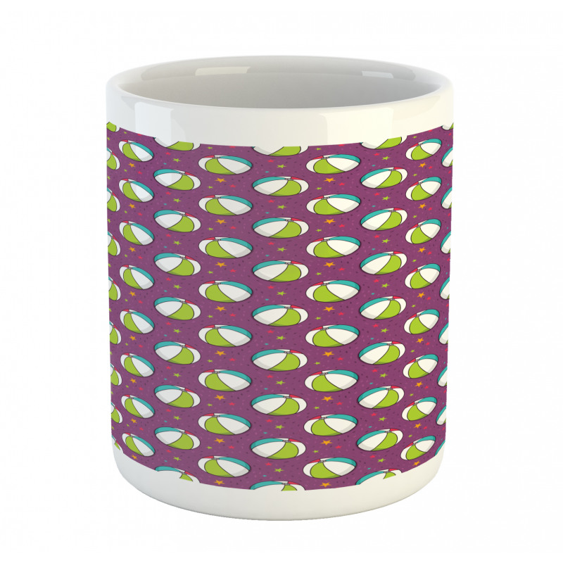 Summer Sea Balls Beach Stars Mug