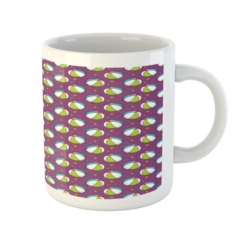 Summer Sea Balls Beach Stars Mug