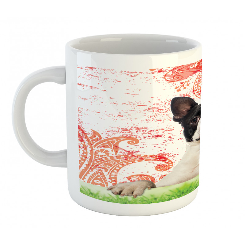 Pet Animal on Swirls Mug