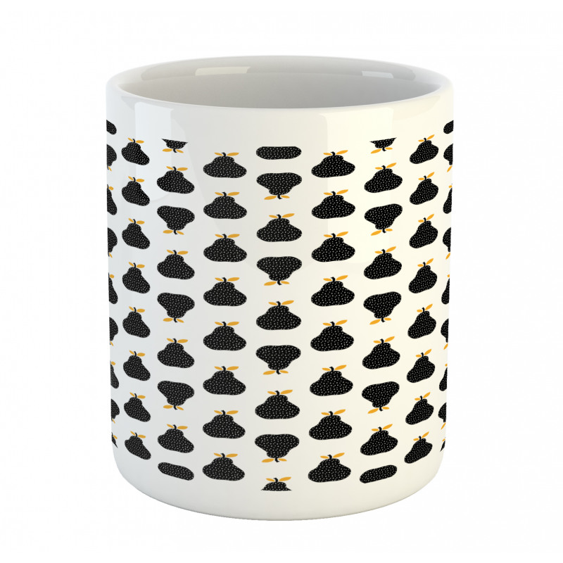 Abstract Silhouette Pattern Mug