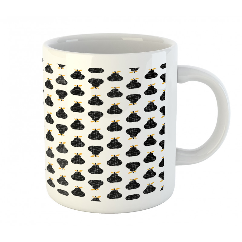 Abstract Silhouette Pattern Mug