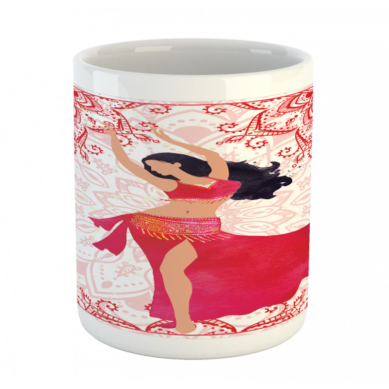 Belly Dancer Woman Mug