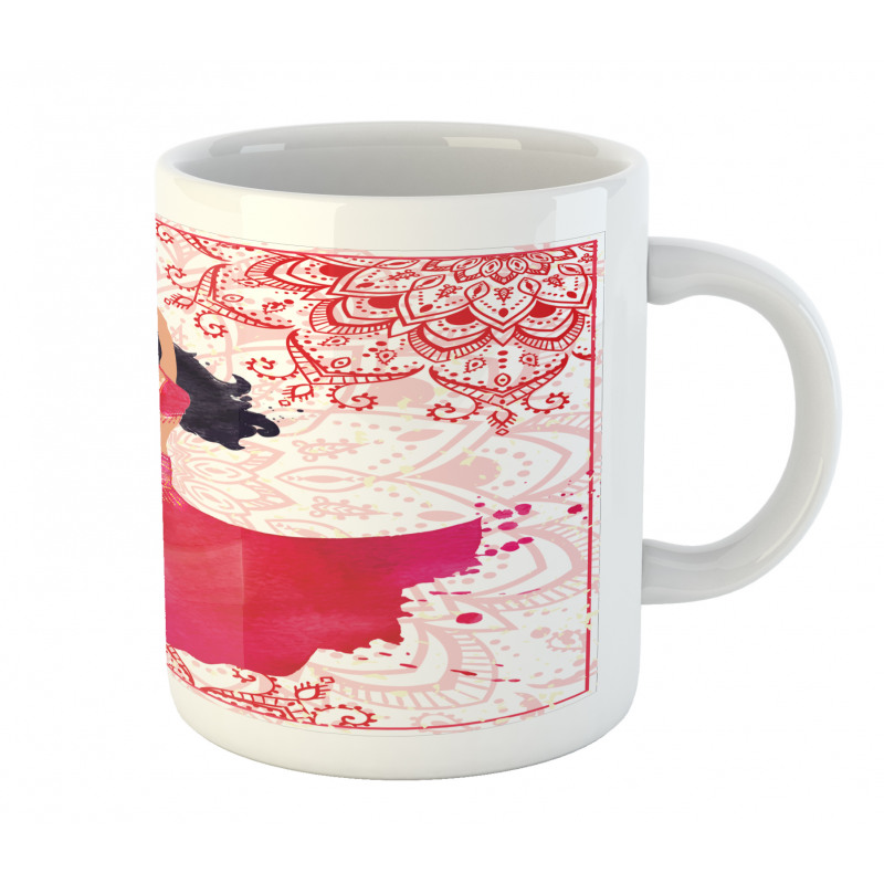 Belly Dancer Woman Mug