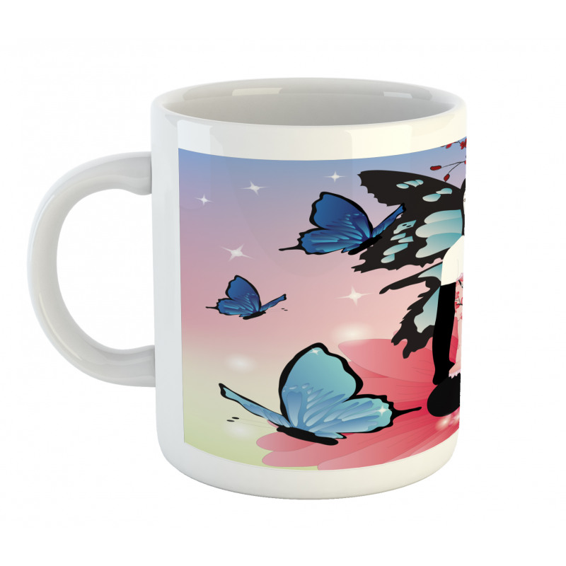 Fairy Girl with Wings Mug