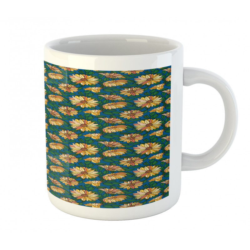 Flower Growth Leaves Mug