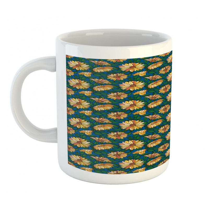 Flower Growth Leaves Mug