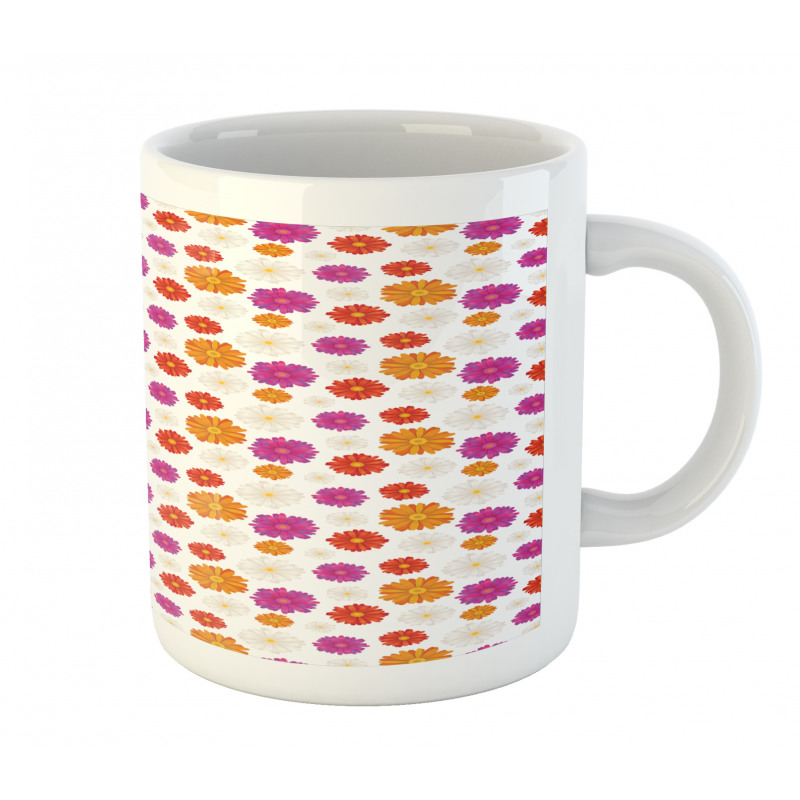 Vibrant Color Blossoms Mug