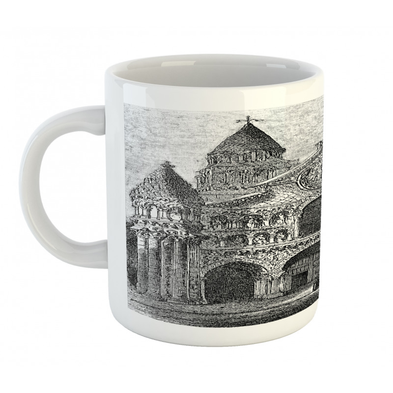 Vintage Monument Artwork Mug