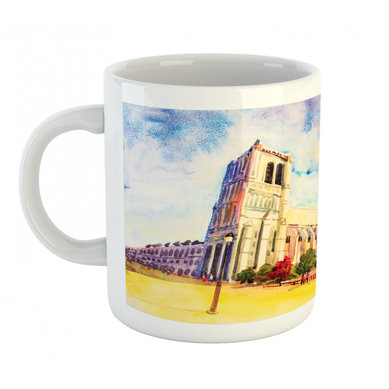 Watercolor Street View Mug