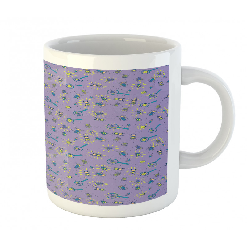 Bugs and Insects Pattern Mug