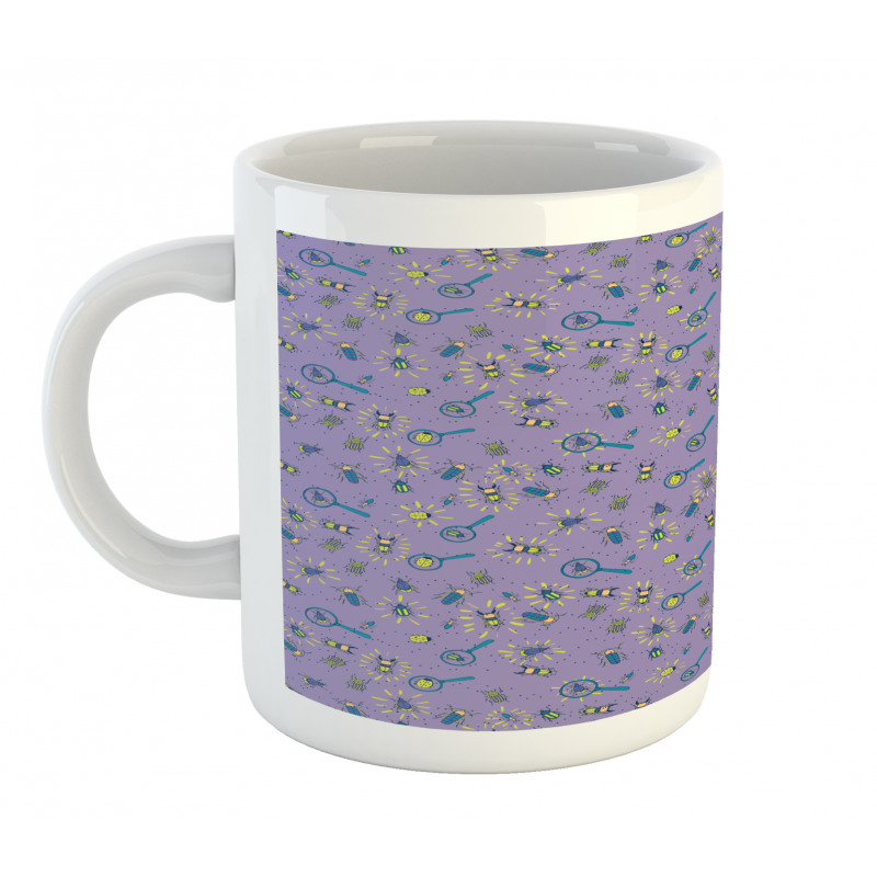 Bugs and Insects Pattern Mug