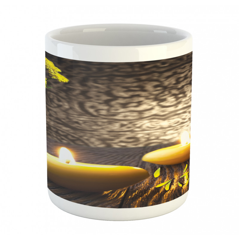 Oriental Meditative Candles Mug