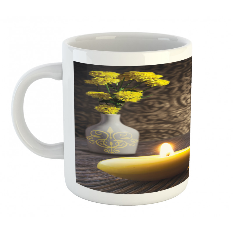 Oriental Meditative Candles Mug