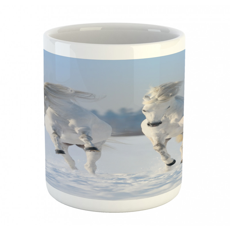 Purebred Horses Wild Mug