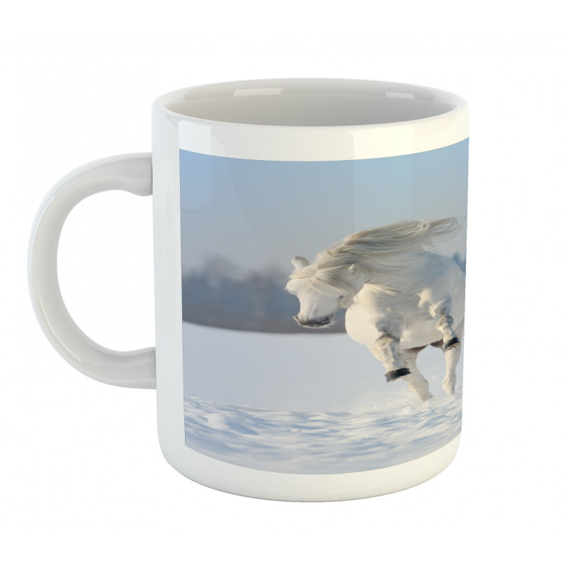 Purebred Horses Wild Mug