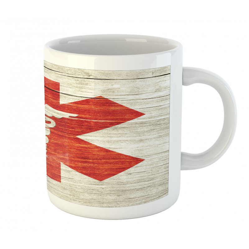 Vintage Style Background Mug