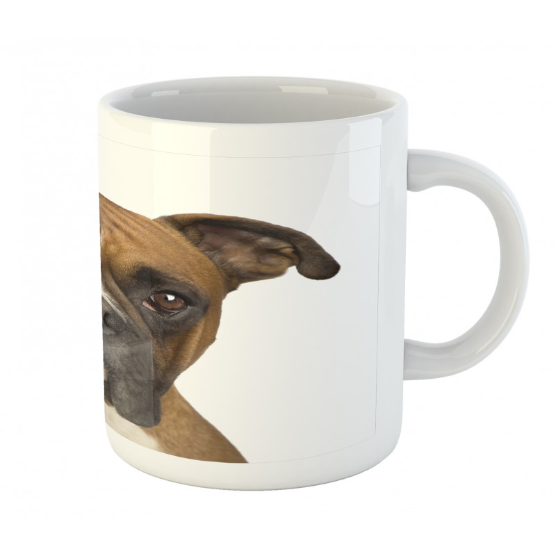 Purebred Dog Front View Mug