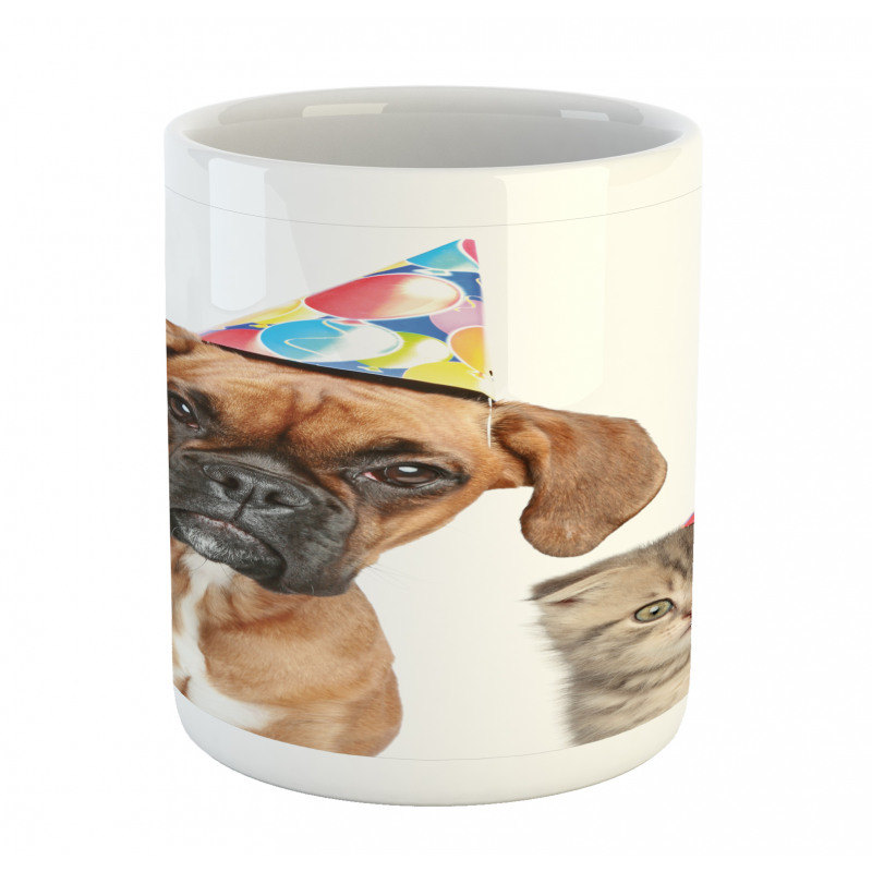Funny Dog Scottish Cat Mug