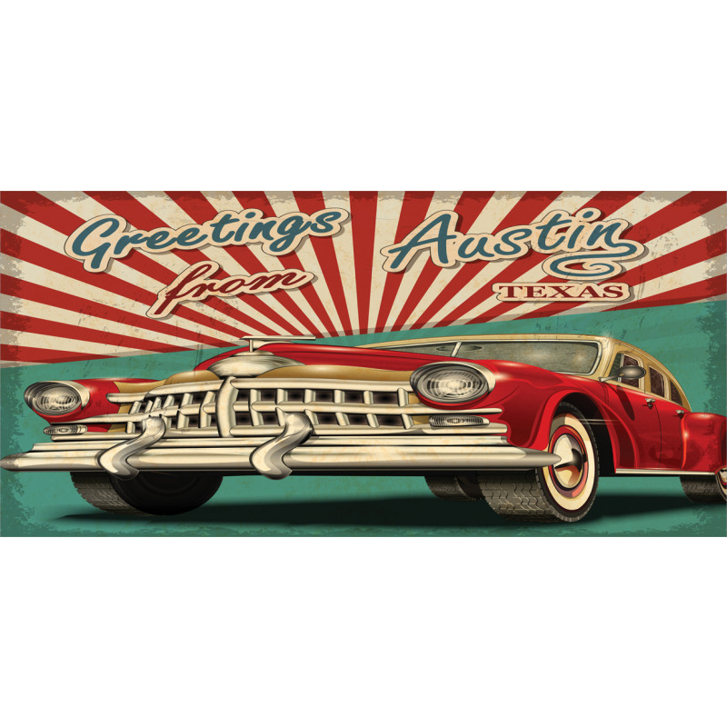 Retro American Classical Car Mug