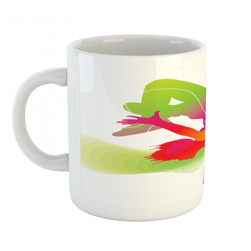 Colorful Sporty Theme Mug