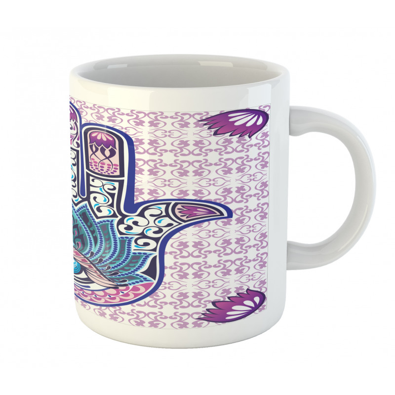 Oriental Mehndi Hand Mug