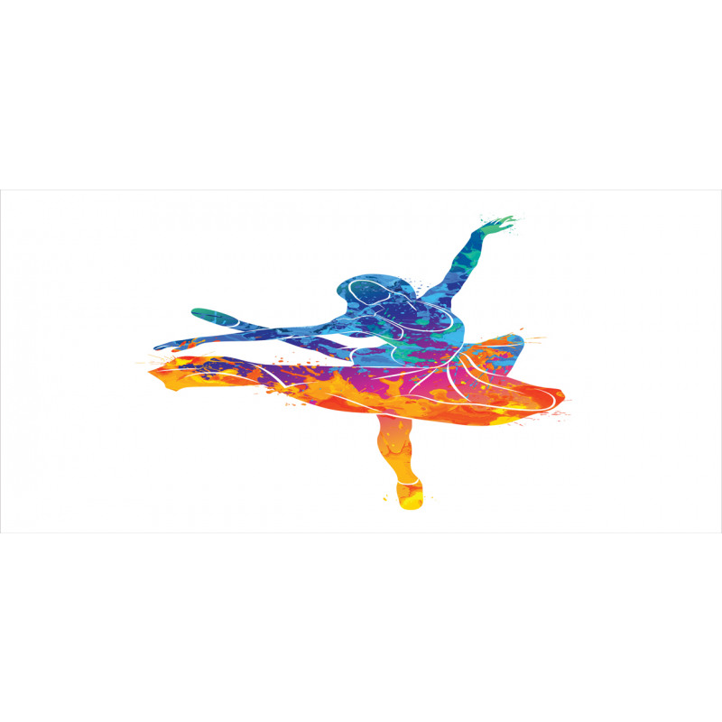 Colorful Ballerina Girl Pose Mug