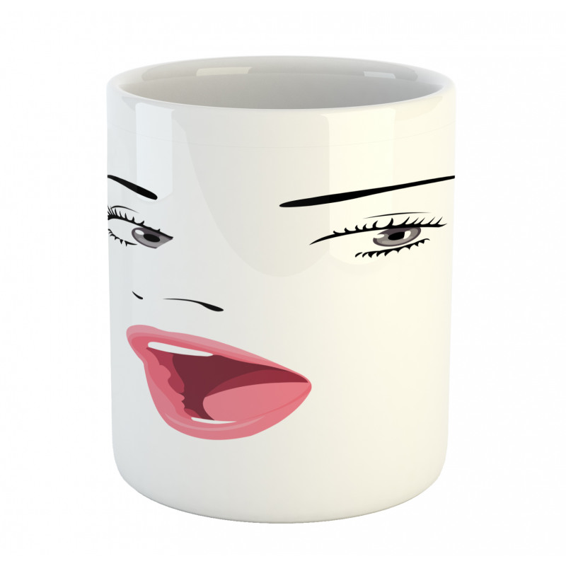 Surprised Facial Expression Mug