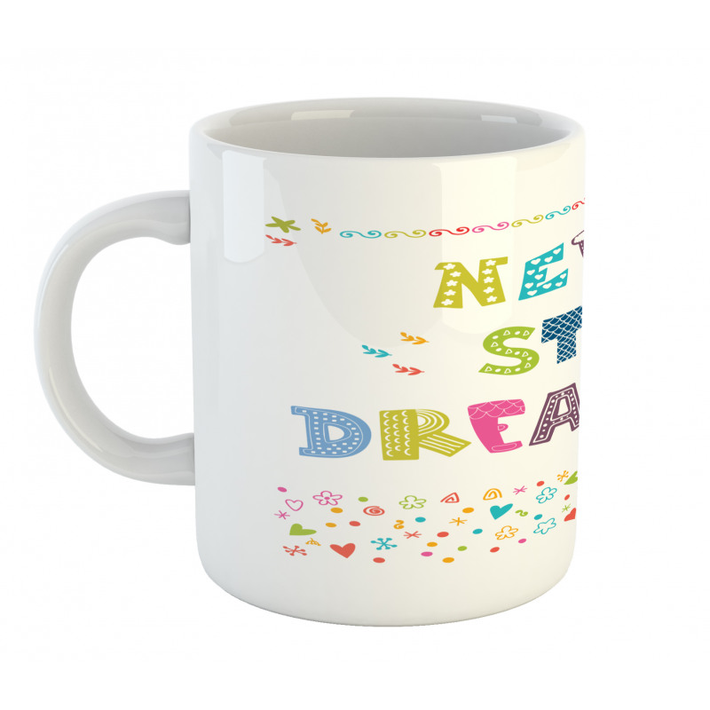 Assortment of Childish Motifs Mug