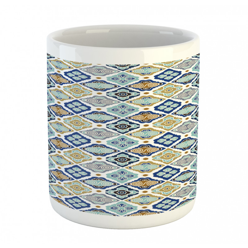 Pattern with Swirls Mug